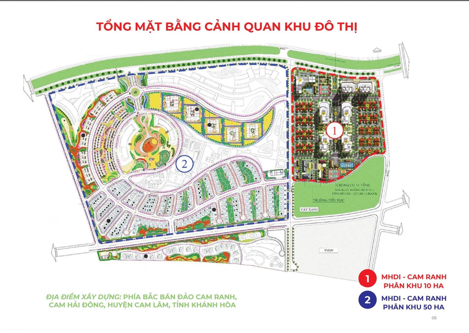 DỰ ÁN MHDI CAM RANH – KHU NHÀ Ở SĨ QUAN VÙNG 4 HẢI QUÂN