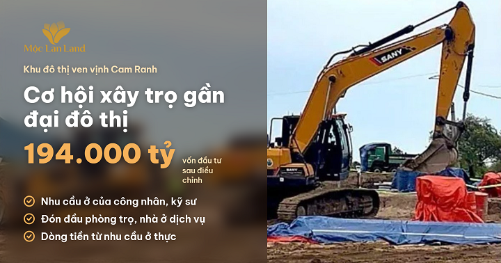 Xây nhà trọ cho công nhân, kỹ sư gần Vinhomes Cam Ranh: chọn đất thế nào để cho thuê được ngay?