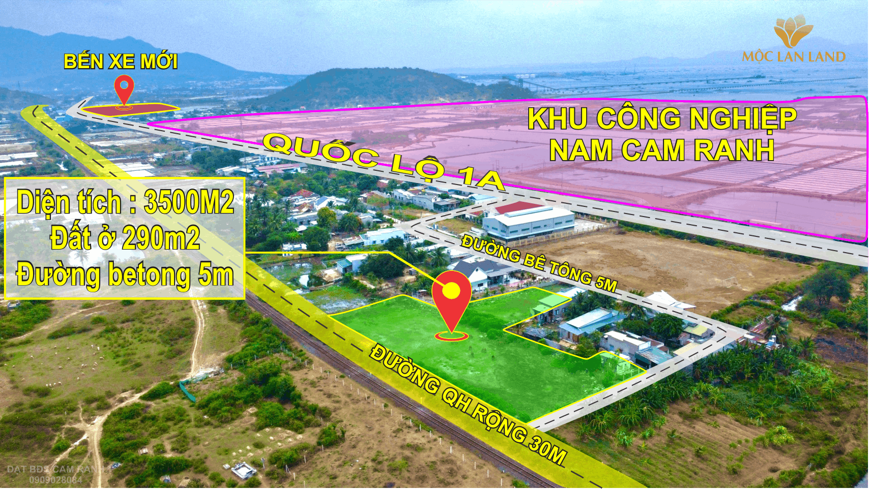 MÃ 05. KHU ĐẤT NỀN CAM THỊNH ĐÔNG, NAM CAM RANH, KHÁNH HÒA