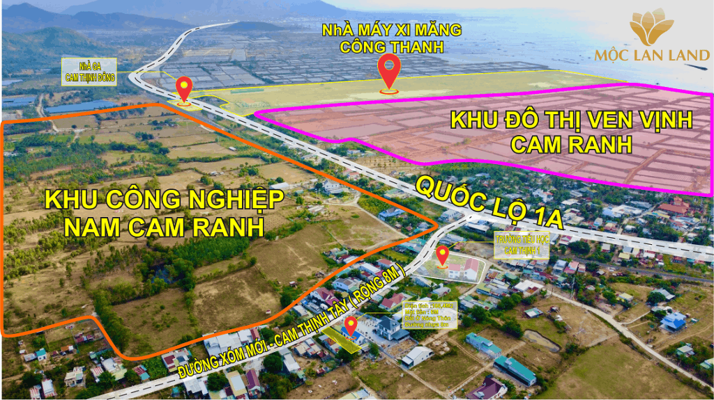 MÃ 04. MẢNH 186.4M2 THÔN HIỆP THANH, NAM CAM RANH, KHÁNH HÒA.