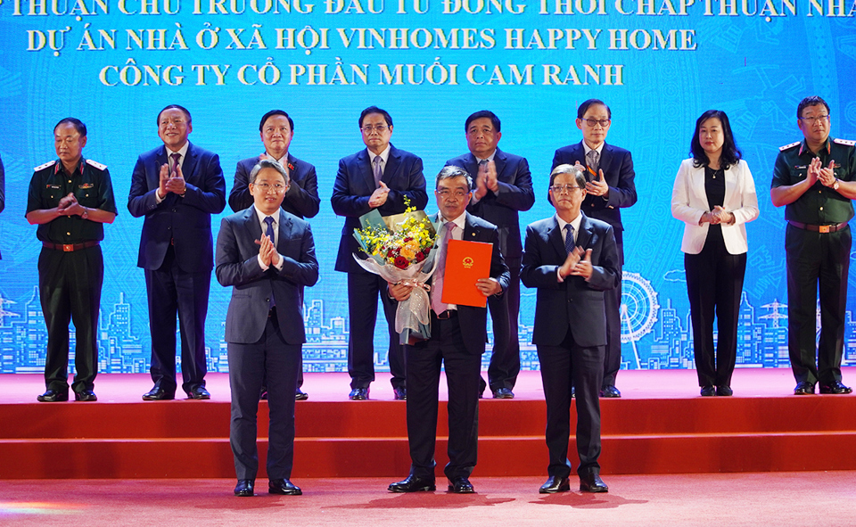 KHÁNH HÒA DUYỆT QUY HOẠCH 1/500 KHU NHÀ Ở XÃ HỘI HƠN 87 HA CỦA VINHOMES