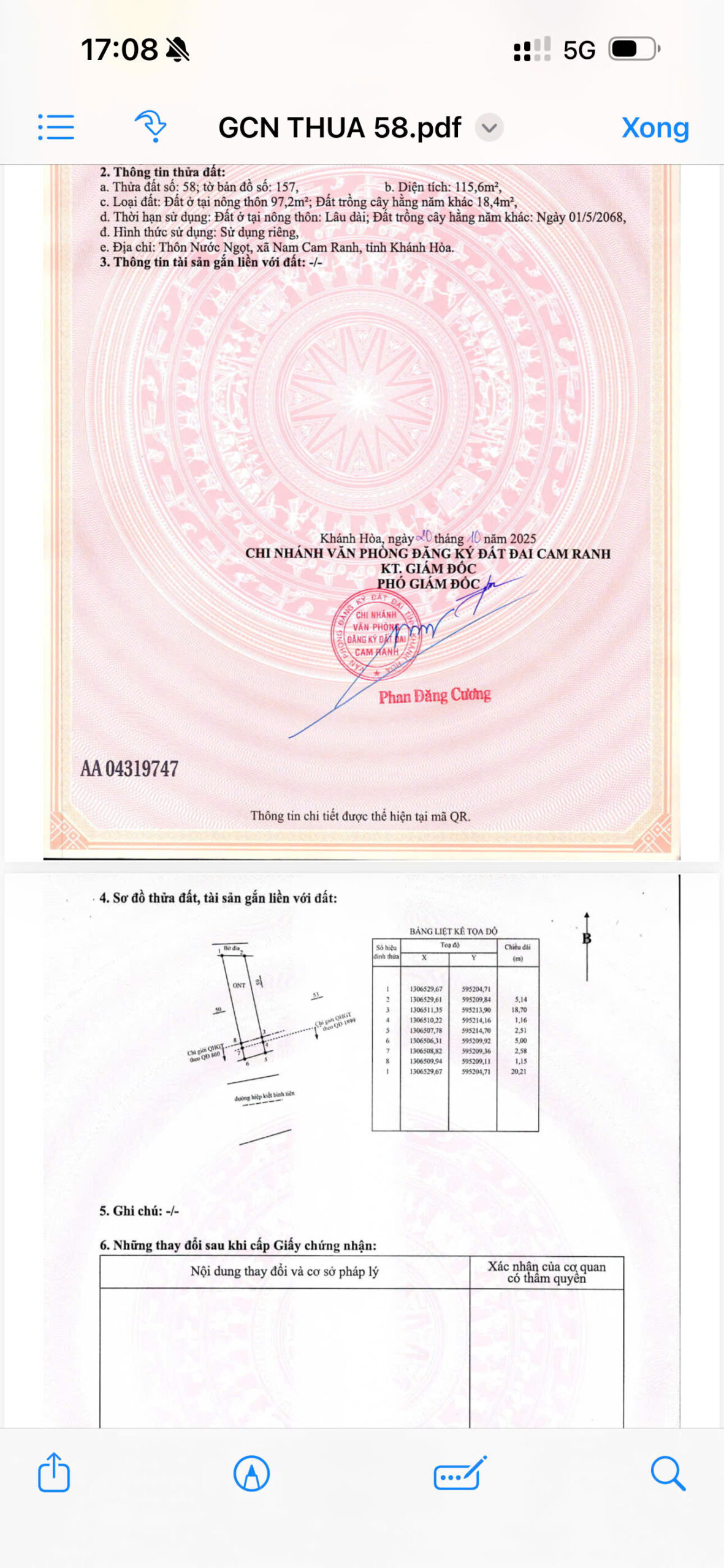 MÃ 10. 3 LÔ ĐẤT THÔN NƯỚC NGỌT, XÃ NAM CAM RANH, TỈNH KHÁNH HÒA